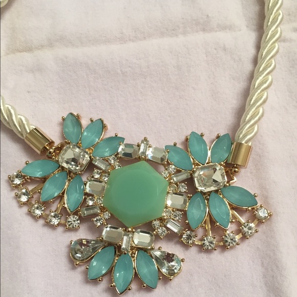 Park Lane Aqua Fleur Necklace. NWT - Picture 4 of 4